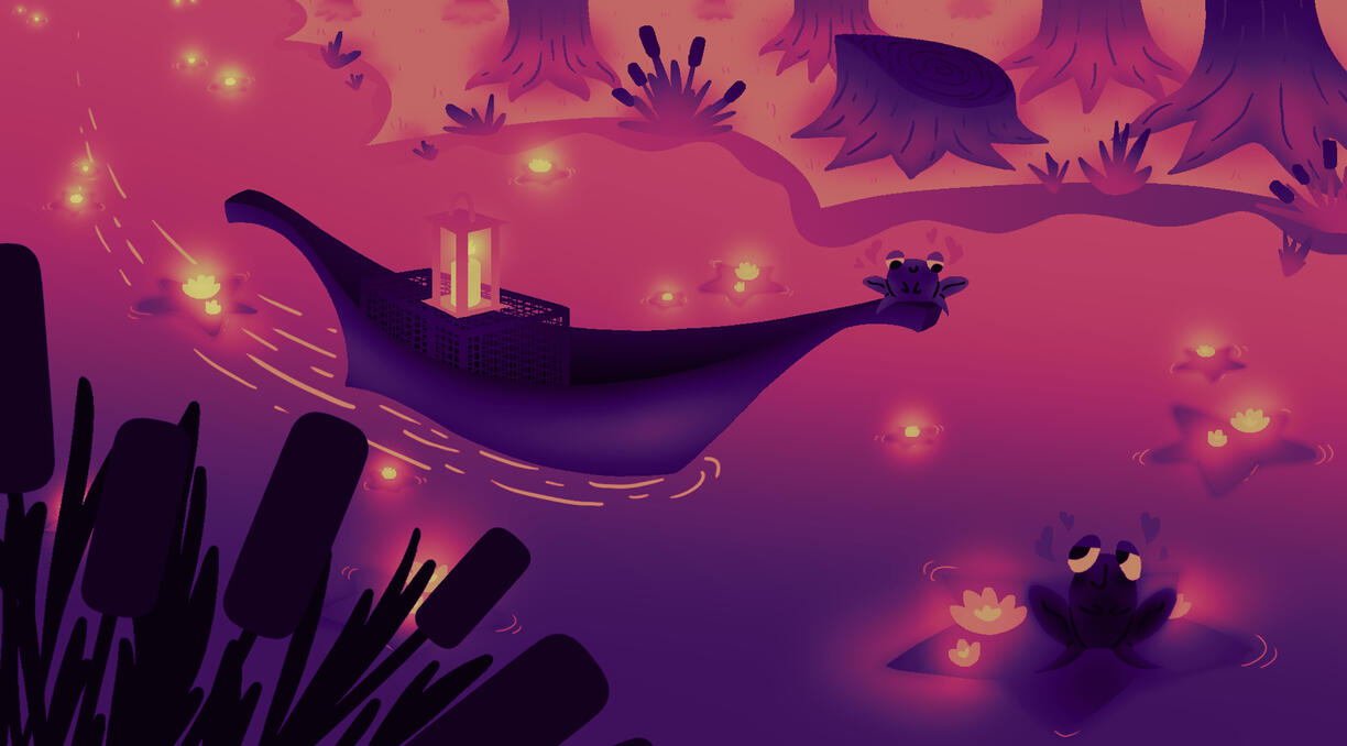 LOVE BOAT - Lighting and Color project (Color Scripts class)