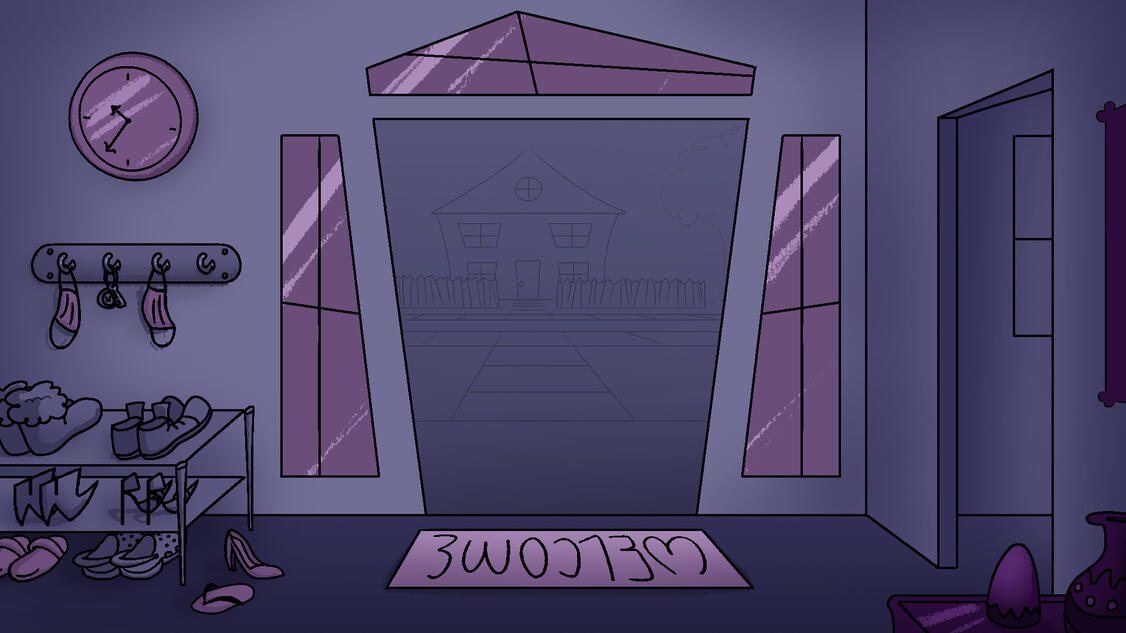 CRUSHED - Front entrance