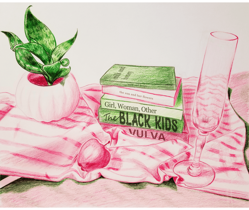 UNTILTED - Still life exercise (Illustrative Figure Drawing class)