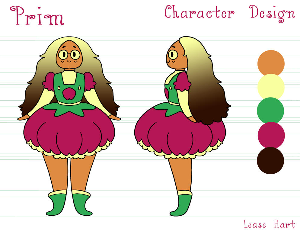 TENDING FLOWERS - Short Film, Character sheet (Digital Puppets class)